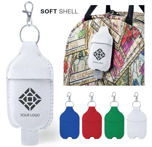 Hand Sanitiser Gel Holder Soft Shell