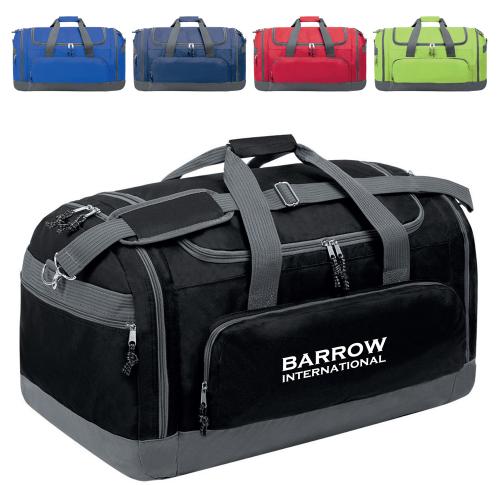 Travel Holdall Sports Bag Side Pockets