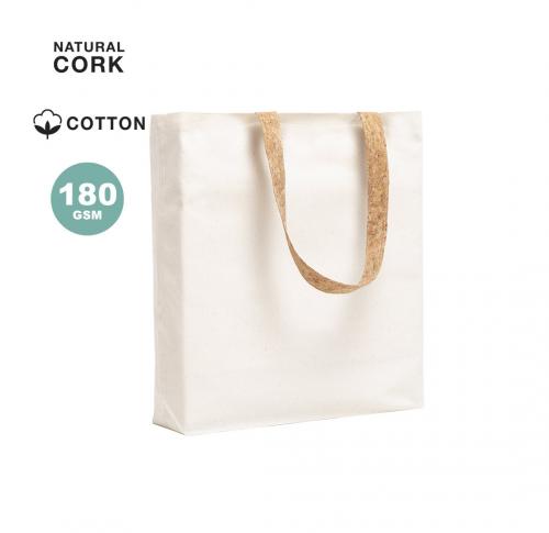 Cotton Tote Bag Cork Handles