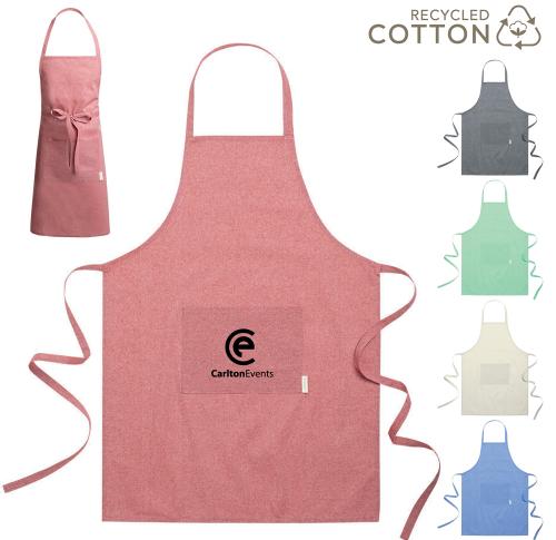 Recycled Cotton Kitchen Apron Eco