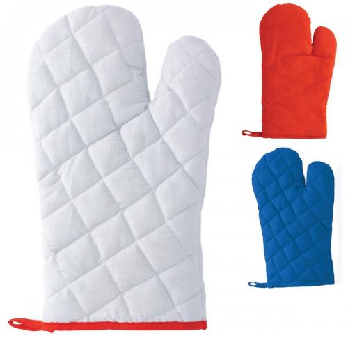 Quilted Cotton Single Oven Glove - Piper