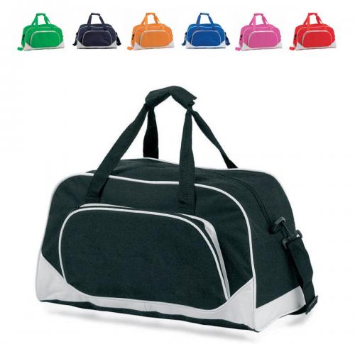 Printed Sports Holdall with Shoulder Strap
