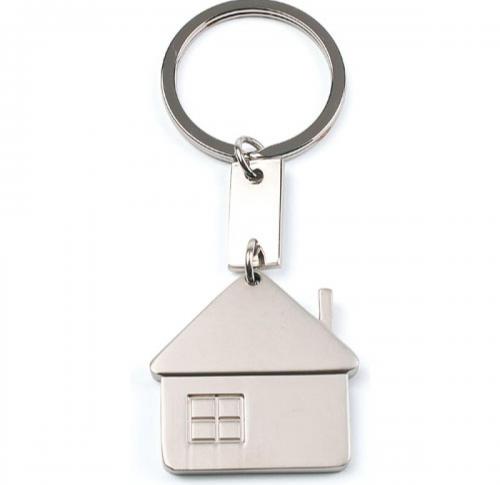 Metal House Shaped Keyring - Inmo