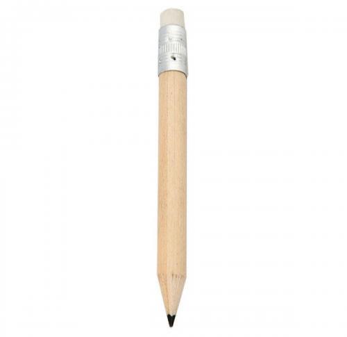 Custom Printed Mini Pencil With Eraser