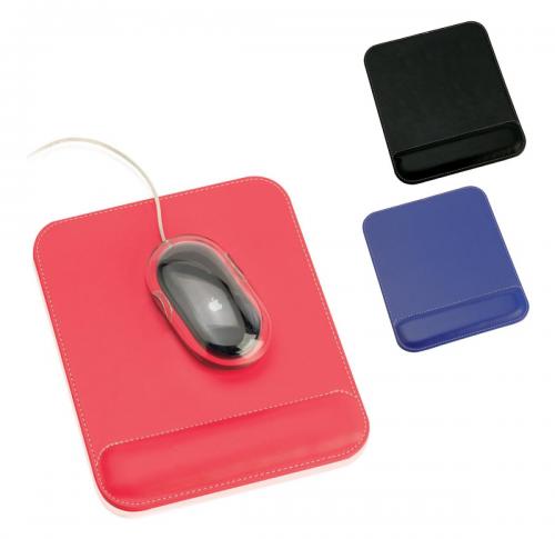 PU Mousemat with padded wrist rest