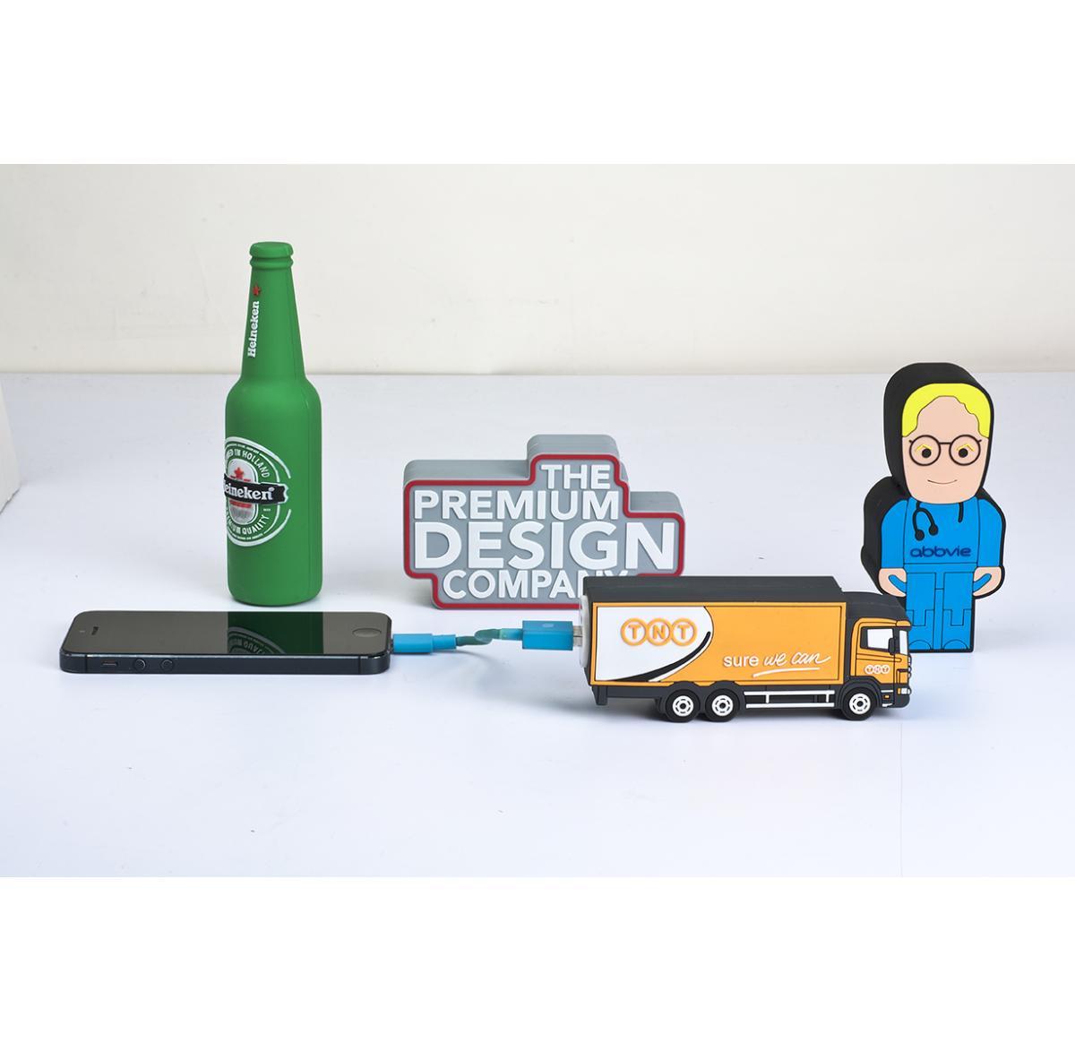 Custom Shaped Power Banks from 100 units