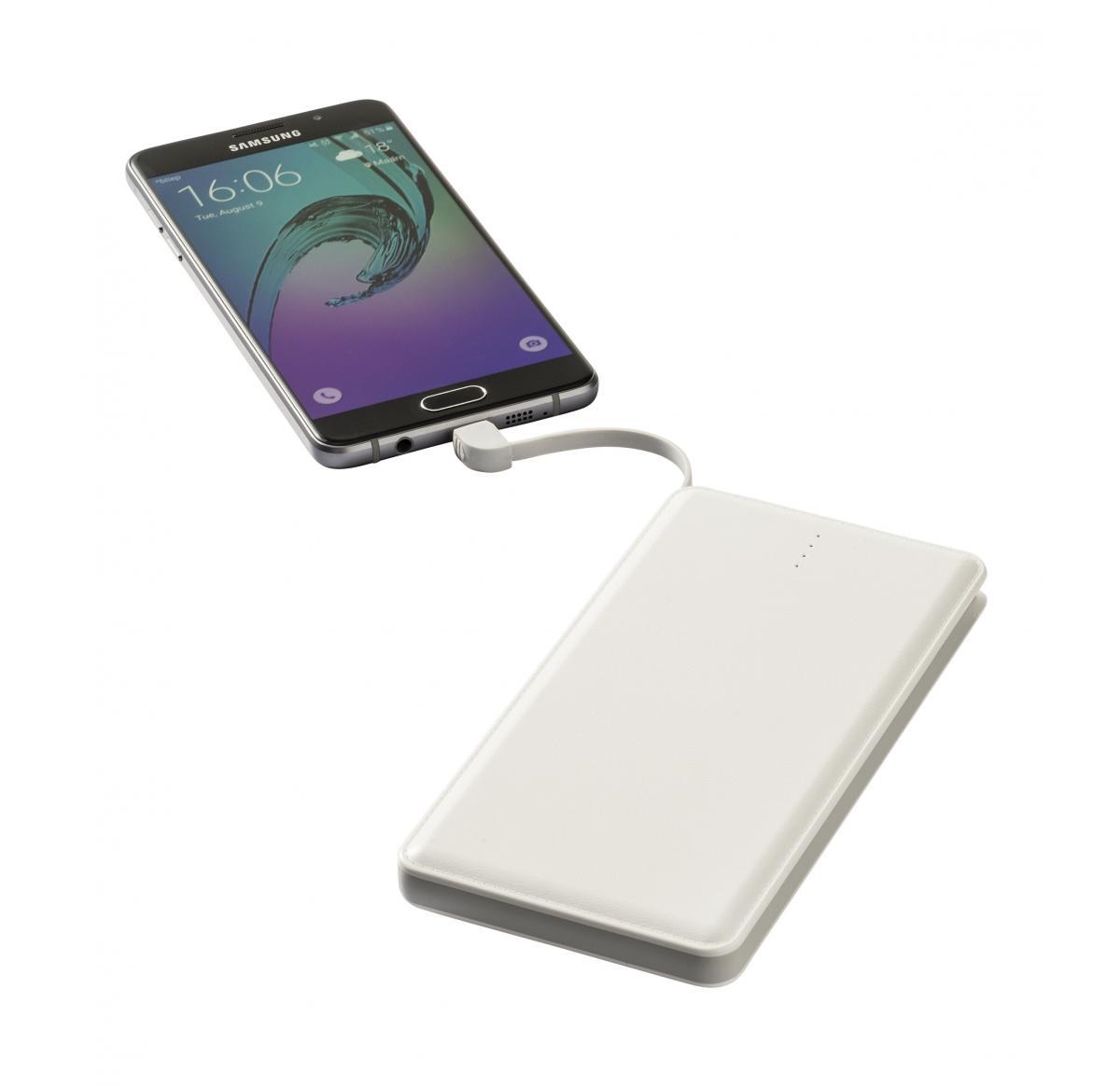 10000 MAh Stylish Printed Flat Power bank