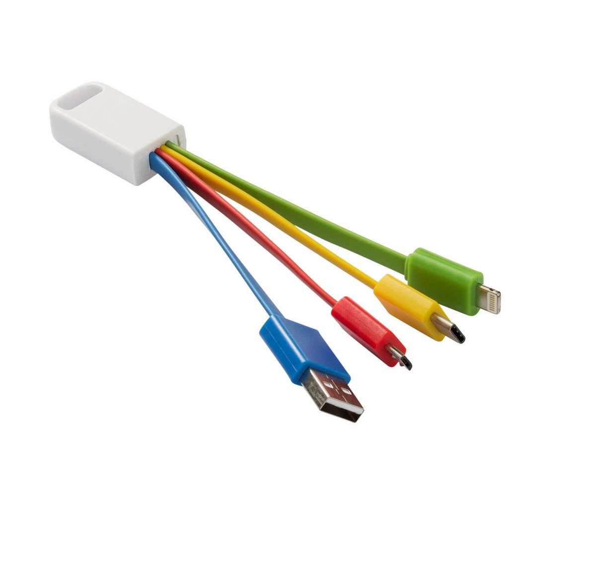 Multi Charging Cable USB Type C, Apple Lightning