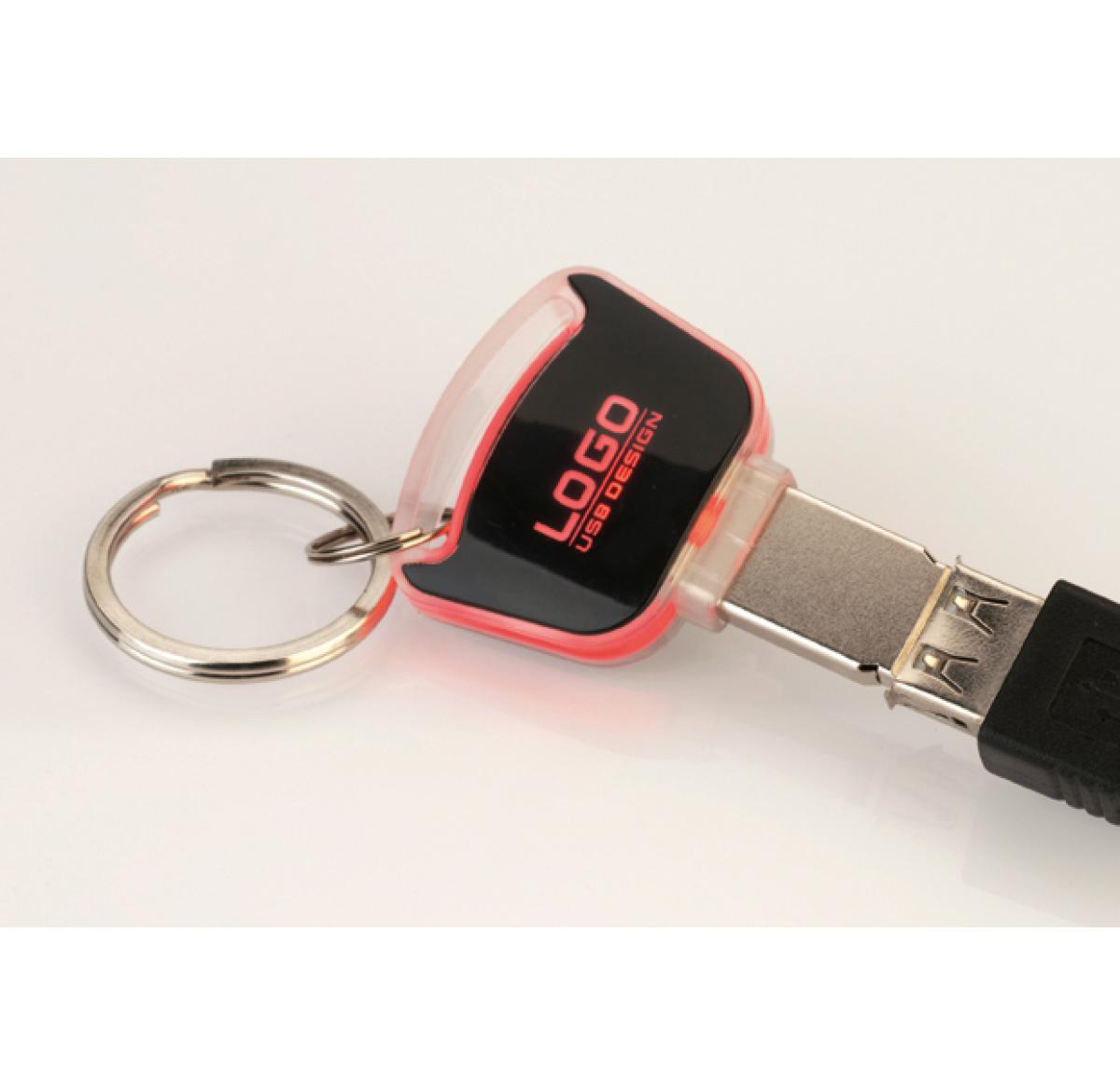 USB Flashdrive with Moodlight Keyring