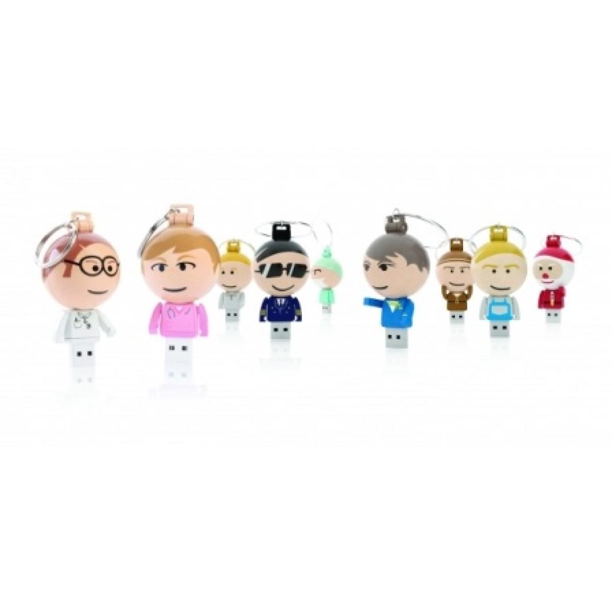 Ball Shaped USB People Flashdrive