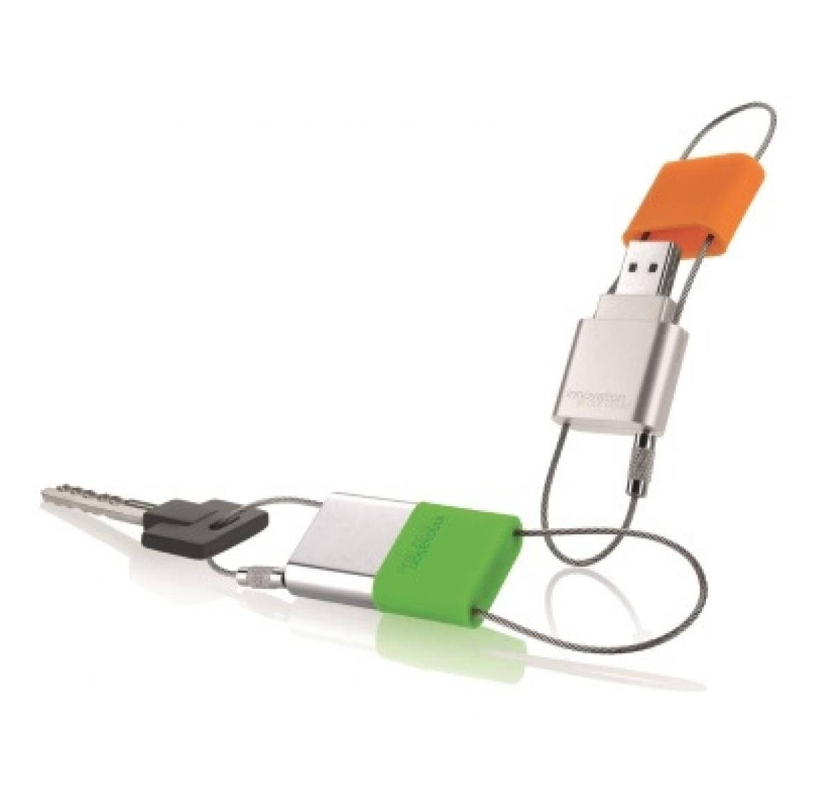USB Flashdrive with a Wire Keyring