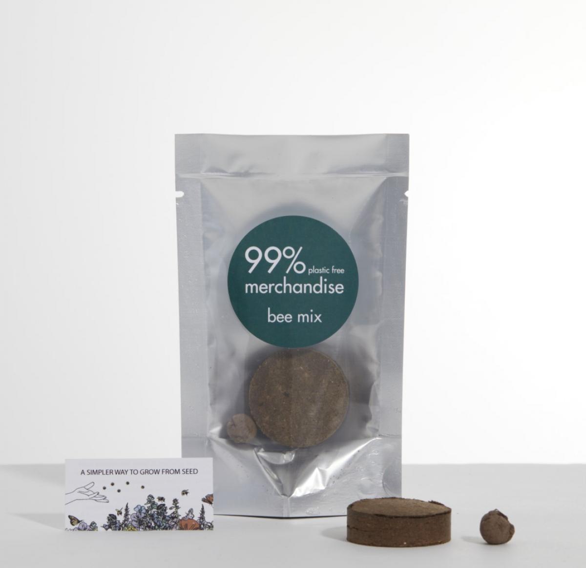 Grow Pouch - Foxglove, Wild Marjoram, Cornflower And  Red Clover