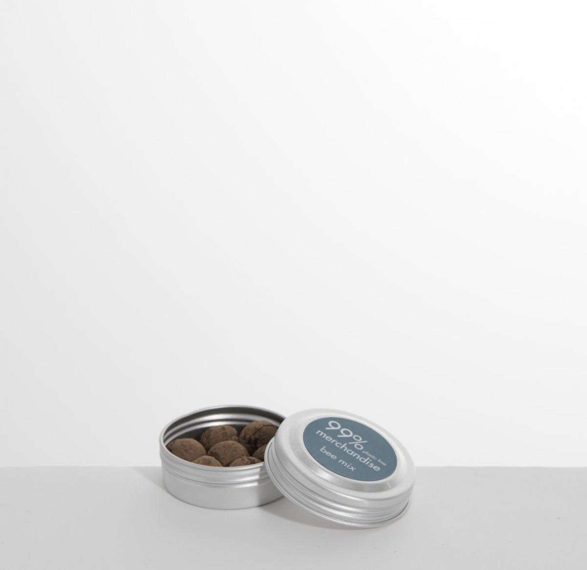 Seed Pod - Foxglove, Wild Marjoram, Cornflower And  Red Clover