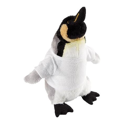 King Plush Penguin With Printed T-Shirt