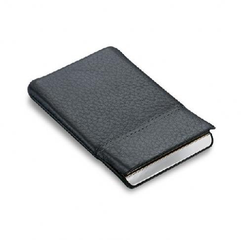 Philippi - Black Leather Business Card Holder