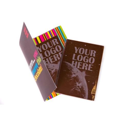 Printed Chocolate Card 80g