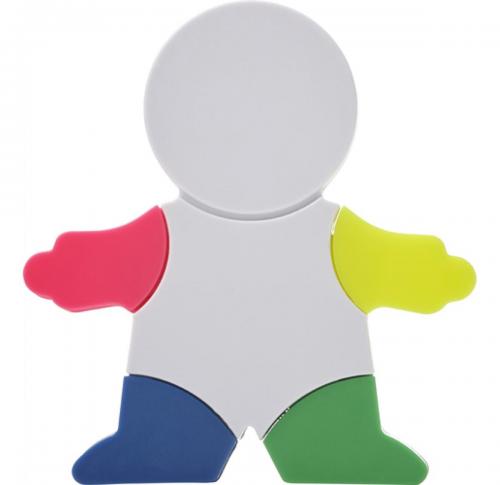 Figure-shaped ABS highlighter