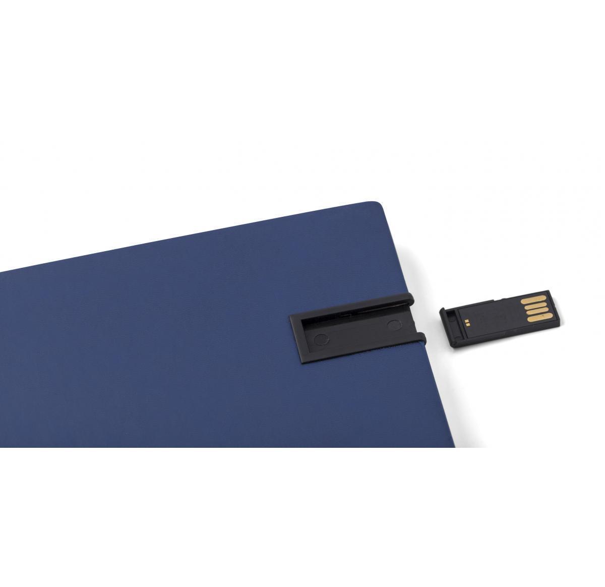 Branded PU Notebooks With USB Drive A5