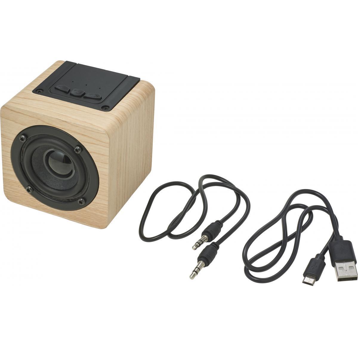 Logo Wooden Portable Mini Speaker                                     