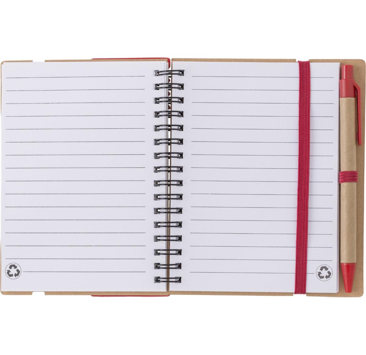Recycled paper notebook
