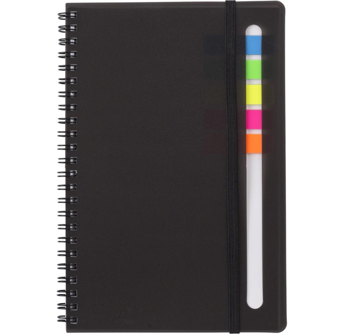 Custom Printed Wirebound Polypropylene Notebooks 60 Lined Pages 