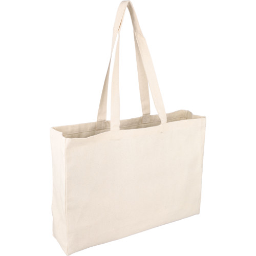 Custom Eco OEKO-TEX® cotton shopping bag (280gm / 9.8oz)
