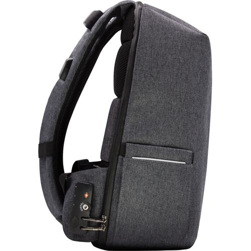 BrandCharger anti-theft RPET backpack