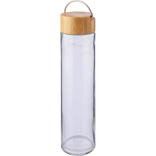 Branded Glass drinking bottle (500ml)