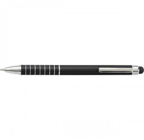Aluminium lacquered twist action ballpen