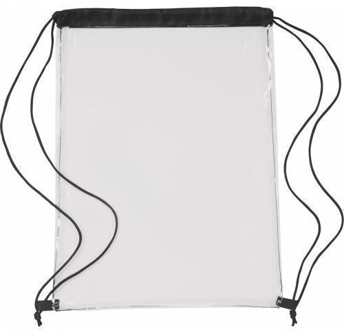 Plastic Drawstring Bag - Tansparent