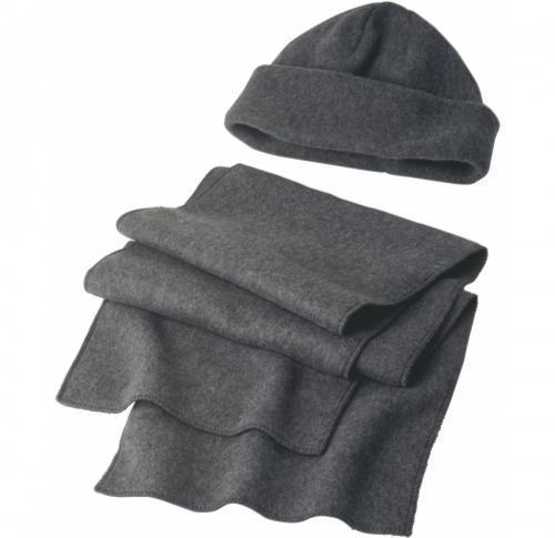 Custom Fleece Cap And Scarf