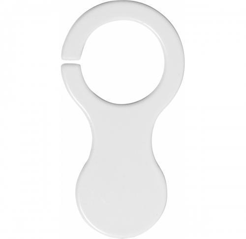 Plastic key holder and shopping trolley coin (&euro;100 or &euro;050- maybe not suitable for the UK)