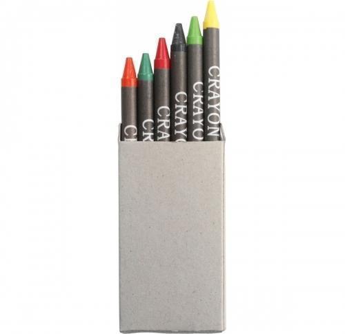 Crayon set in card box- 6pc