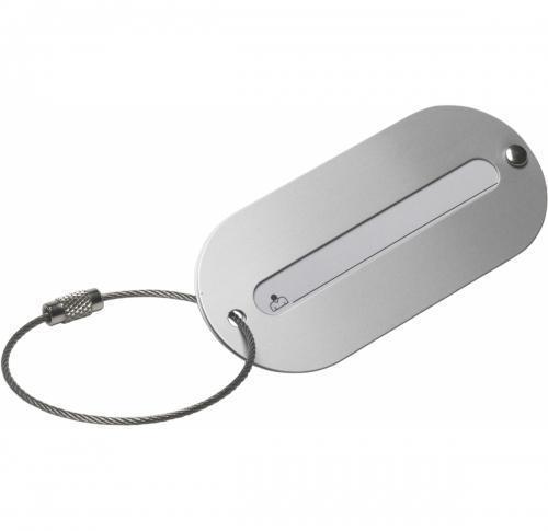 Aluminium luggage tag 