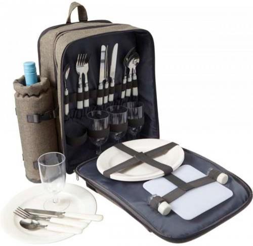 Picnic Sets Rucksack For Four People.