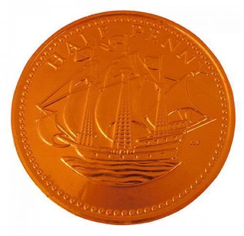 Personalised Chocolate coin Medal 125mm