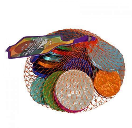Promotional Chocolate Coins in net  38mm