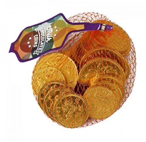 Logo Chocolate Coins in net 38mm