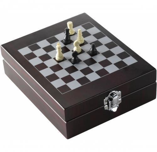 Custom Logo Wine Set With Chess-game