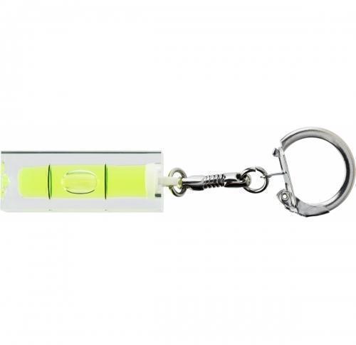 Spirit level with keychain