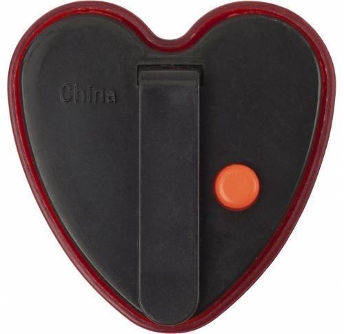 Heart shaped safety light 