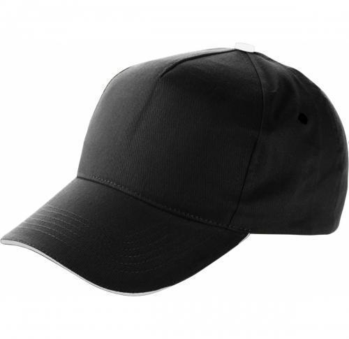 Baseball Cap With Sandwich Peak