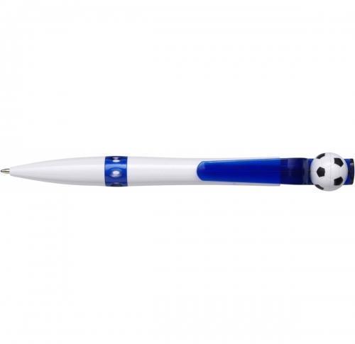 Printed Novelty Football Ballpens- Blue Ink