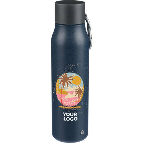 Leakproof Recycled stainless steel double walled bottle (600 ml) Custom Logo