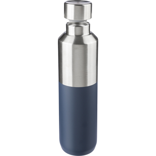 Recycled stainless steel double walled bottle (600ml) Custom Logo