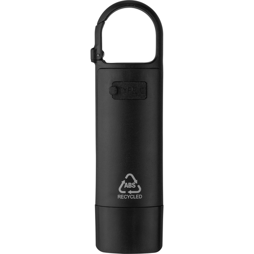 Branded Promotional Recycled mini flashlight
