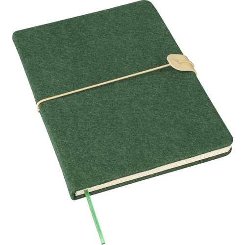 Promotional Printed Recycled felt notebook (approx. A5)