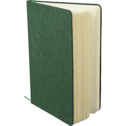 Promotional Printed Recycled felt notebook (approx. A5)