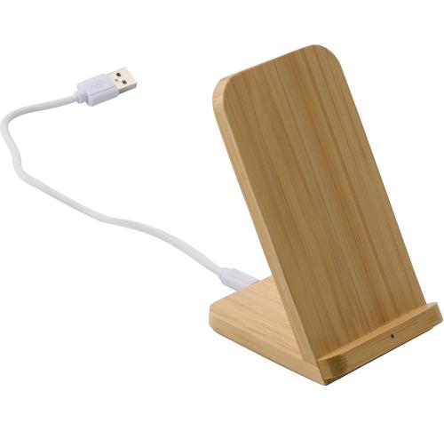 Bamboo phone holder