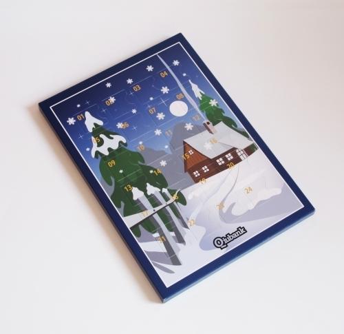 Printed 10 Day Countdown Chocolate Advent Calendars